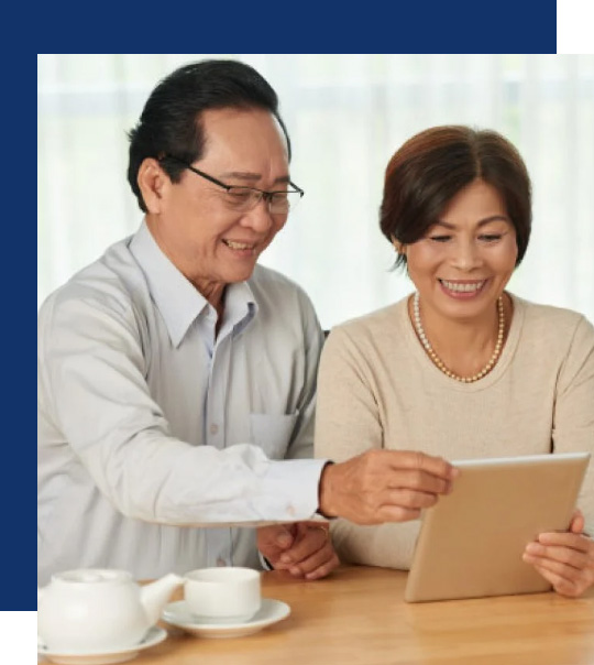 Woman receiving support for asbestos disease claim