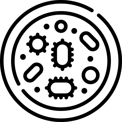 Medical diagnosis icon for mesothelioma claim