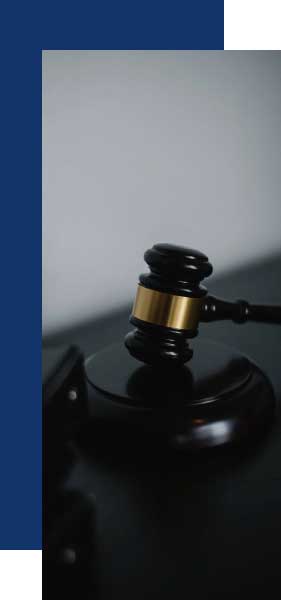 Court gavel for asbestos compensation claim process