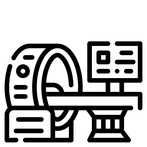 CT scan icon for mesothelioma diagnosis